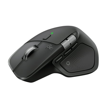Logitech MX Master 4, Ergonomic Wireless Mouse with Advanced Performance Haptic Feedback, Ultra-Fast Scrolling, Black
