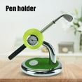 thumbnail image 2 of CAROOTU Desktop Mini Golf Pen Holder with Clock Simulation Golf Stationery, 2 of 6