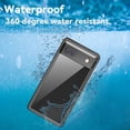 thumbnail image 3 of Waterproof Case for Google Pixel 6A, Built-in Screen Protector Full Body Protection Rugged Case Underwater Dustproof Drop Protection Cover for Google Pixel 6a, 3 of 8