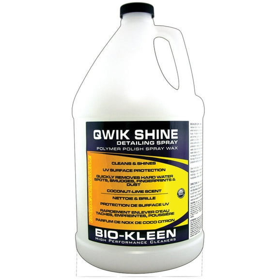 Bio-Kleen M00909 Qwik Shine Detailing Spray - Gallon