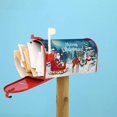thumbnail image 6 of Christmas Mailbox Covers Magnetic Large Size 21" X 25.5" Snowman Santa Claus Reindeer Mailbox Cover Decorations Wrap, 6 of 6