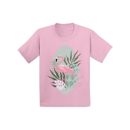 

Awkward Styles Tropical Flamingo Toddler Shirt Cute Summer Shirt for Kids Pink Flamingo T Shirt for Boys Pink Flamingo Shirts for Girls Lovely Flamingo T-Shirt for Children Summer Gifts for Little One