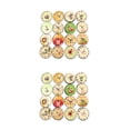 thumbnail image 2 of Qarigey 100 Piezas Botones de Relojes Decoraciones Manualidades DIY para Coser 20mm 20mm 2piezas, 2 of 6