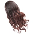 thumbnail image 4 of Peluca Ondulada, Peluca De Pelo Resistente Al Calor Con Flequillo De Aire Para Mujeres Para Fiesta De Cosplay Diaria, 4 of 7