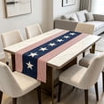 thumbnail image 6 of Miwamany Anniversary of Independence Day Table Runner, Star-Printed American Style Linen Table Runner, Patriotic Dining Decor for Home Kitchen Coffee Table, 6 of 6