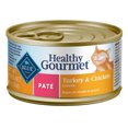 thumbnail image 1 of BLUE Healthy Gourmet Paté Turkey & Chicken Entrée Wet Cat Food, 1 of 5