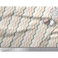 thumbnail image 3 of Soimoi Rayon Fabric Waves Artistic Print Fabric by the Yard 56 Inch Wide, 3 of 3