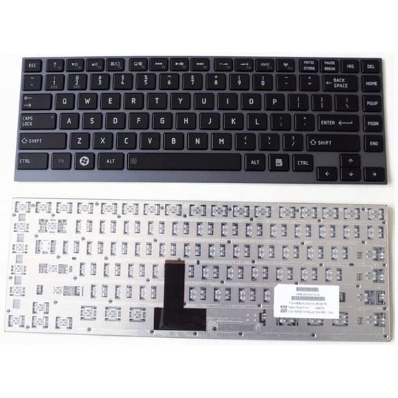 New Laptop Keyboard Replacement for Toshiba Satellite U840 U840t U840W U845 U845T U845W U800W U940 U945, US Layout Black Color