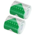 thumbnail image 1 of Unique Bargains Ruban Réfléchissant, 2 Rouleaux 2inx10 Pieds Ruban de Sécurité pour Voitures, Blanc Vert, 1 of 6