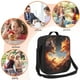 thumbnail image 5 of Disketp Red And Gray Flame Fox Bolsa Térmica Estampada para Almuerzo, Lonchera para Hombres y Mujeres Adultos, 5 of 7
