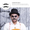 thumbnail image 2 of 2 uds bigote falso barba realista bigote falso barba Artificial barba realista para fiesta, 2 of 6