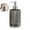 Gray, variant on WNFJR Ribbed Soap Dispenser with Stainless Steel Pump, Refillable Liquid Soap Bottle for Bathroom, Kitchen(White)