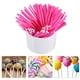 thumbnail image 3 of 100 pcs de 3.9 Pulgadas DE, Palitos de torta, Palitos de Chupas para Galletas, Caramelo Iris, Chocolate, Topper DiáMetro de 3.5 mm Chupador para Toppers de Cupcake, Che, 3 of 5