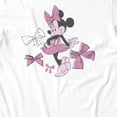 thumbnail image 3 of Disney Minnie Mouse Men's Bows Of Fashion Sketch T-Shirt (Bright White, S-XXXL), 3 of 4
