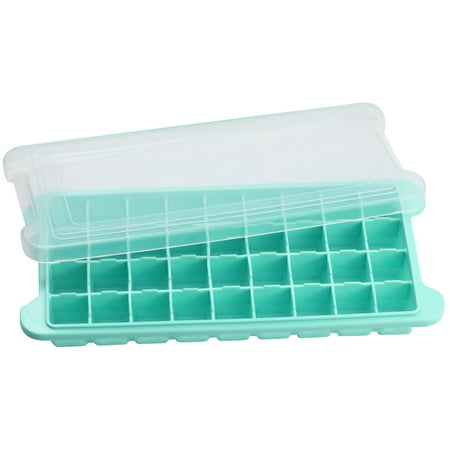 

Ice Cube Trays Silicone with Lids Honeycomb Easy Release Flexible Ice Cube Molds 24/36 Cubes Per Tray for Cocktail Whiskey Baby Food Chocolate BPA Free for DIY Dessert