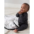 thumbnail image 5 of Modern Moments by Gerber Baby & Toddler Super Soft Patchwork Blanket, White Puppies, 5 of 10