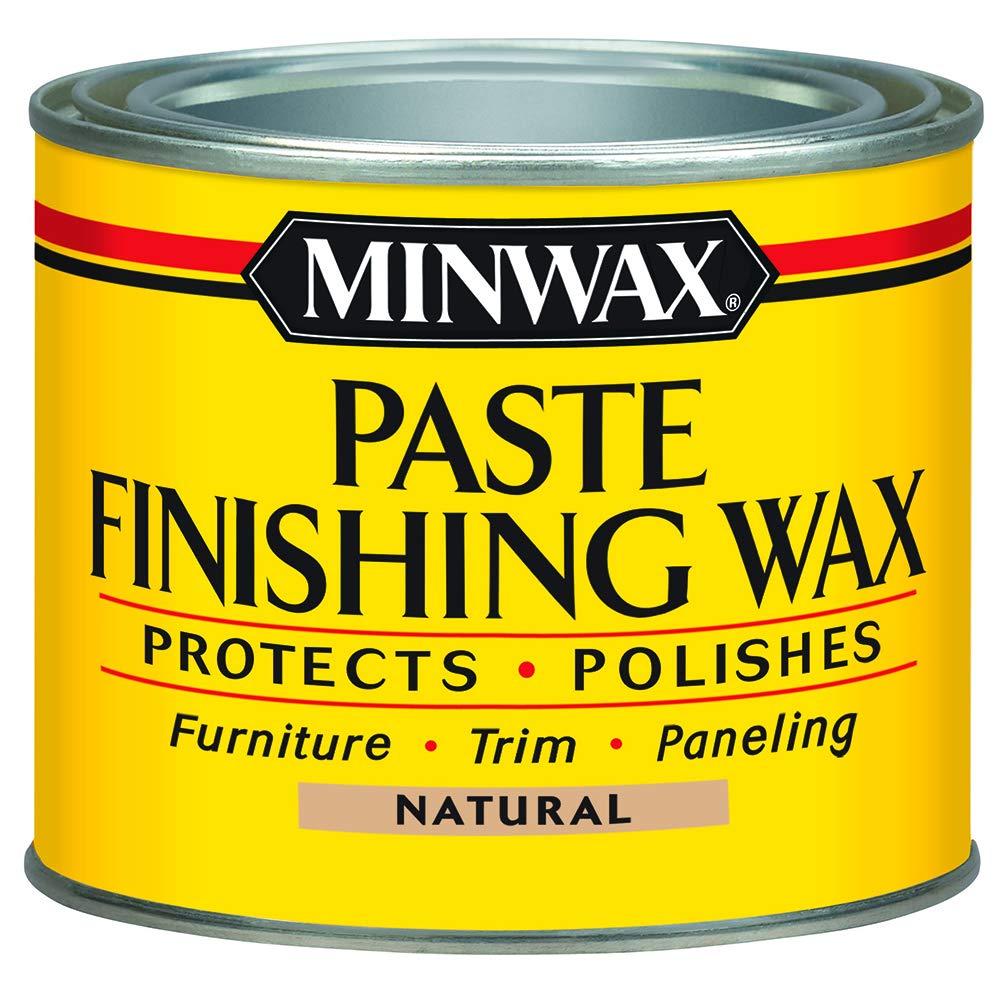 785004444 Paste Finishing Wax, 1Pound, Natural, Minwax Paste Finishing