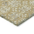 thumbnail image 4 of Addison Rugs Chantille Indoor/Outdoor Transitional Floral Gold Washable Rectangle Rug, 2'6" x 3'10", 4 of 6