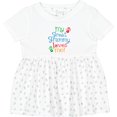 thumbnail image 3 of Inktastic My Great Grammy Loves Me Grandchild Girls Baby Dress, 3 of 5
