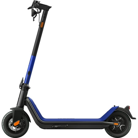 NIU - KQi3 Sport Foldable Electric Kick Scooter w/ 25 mi Max Operating Range & 17.4 mph Max Speed - Blue