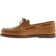 thumbnail image 3 of Sperry Men's Gold A/O 2 Eye Tan/Gum Leather Loafers & Slip-On - 10M, 3 of 6
