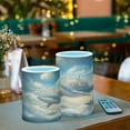 thumbnail image 3 of Yayeee Flameless Candles with Remote Flickering Battery Operated Multi Color Changing, Floating Whale, 3 of 7