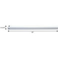 thumbnail image 4 of AirPro Collection 18 In. Ceiling Fan Downrod in White, 4 of 4