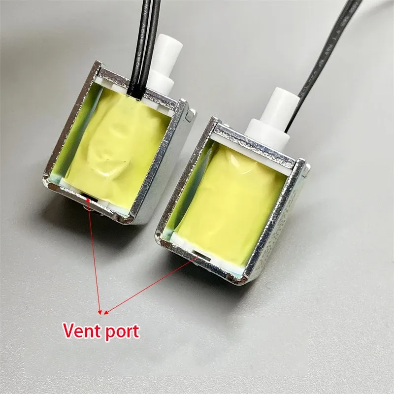 Micro Electric Solenoid Valve DC 3V 3.7V Normally Closed N/C Gas Air Vent Valve Air Exht Valve DIY Breast Pump Air detector