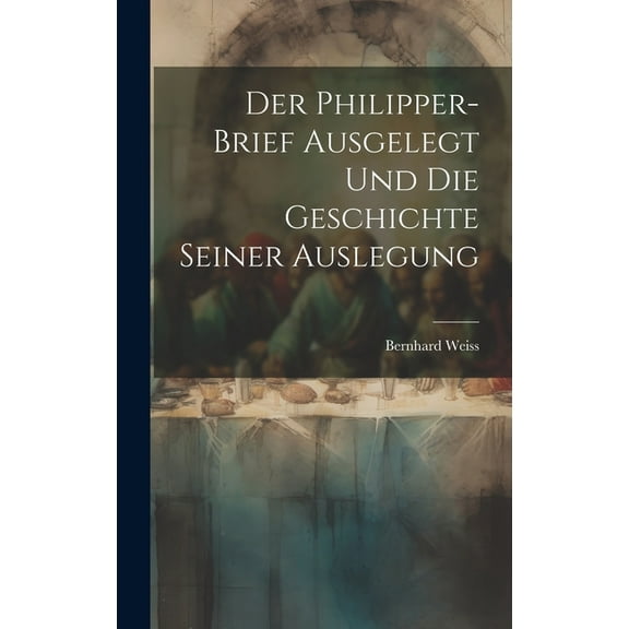 Der Philipper-Brief ausgelegt und die Geschichte seiner Auslegung (Hardcover)