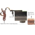 thumbnail image 3 of EZ-FLUID Plumbing (100 Pcs) 1-1/2" Copper Pipe Strap Clamp with Two Holes, Made of Real Copper LF Pressure Pipe Fitting for Residential,Commercial., 3 of 5