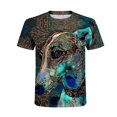thumbnail image 4 of Camiseta de diario unisex para hombre, estampado gráfico en 3D, estampado de caballos, manga corta, blusa informal Pompotops oipoqjl4706, 4 of 9