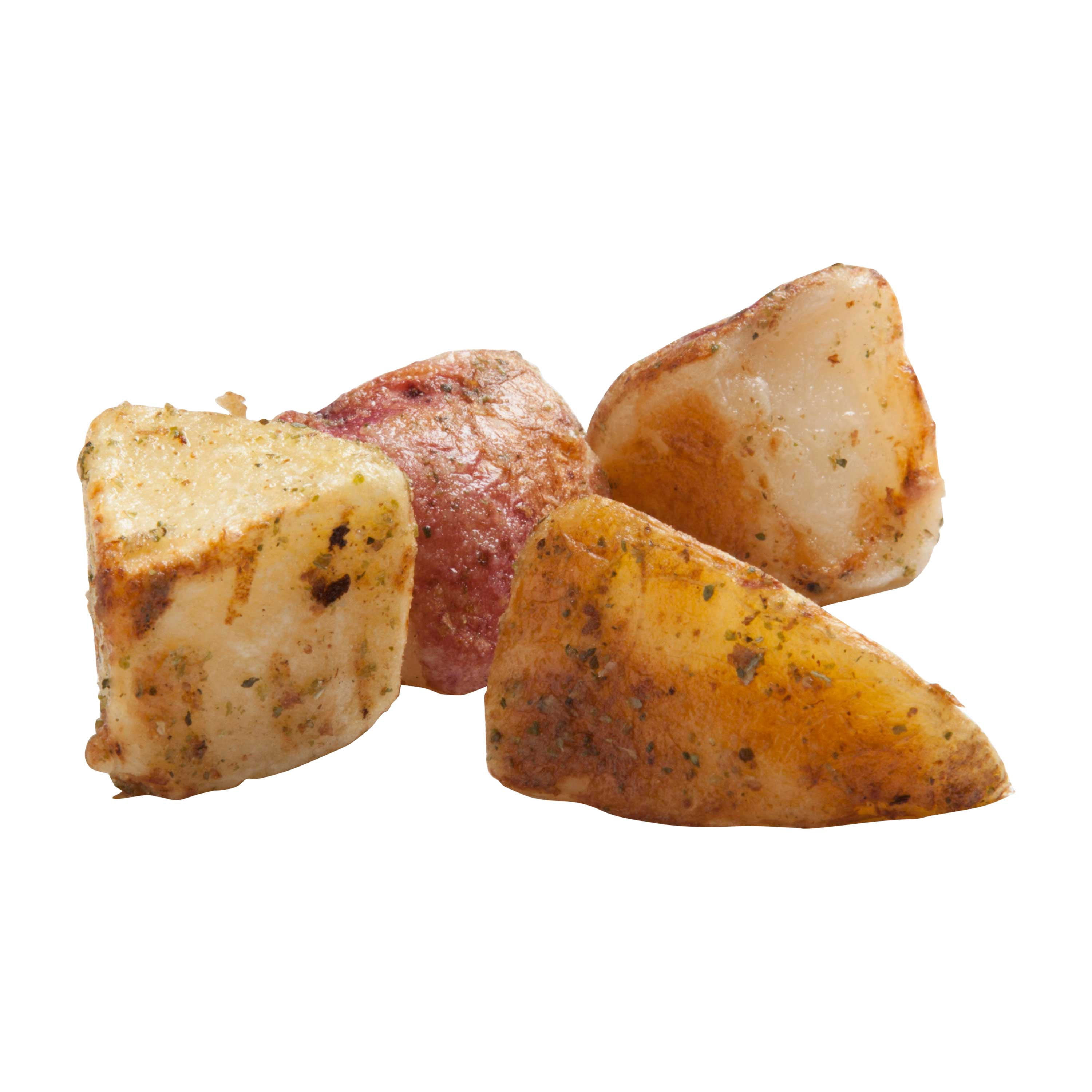 Simplot RoastWorks Yukon Gold and Redskin Roasted Potato, 2.5 Ounce - 6 per case.