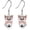 Rose gold and Silver, variant on Puffin/Axolotl/Penguin/Snake/Hummingbird Earrings for Women Sterling Silver Puffin Dangle Drop Earrings Animal Jewelry Gifts for Wife Mother Girlfriends