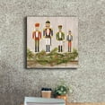 thumbnail image 3 of Epic Graffiti 'Nutcrackers on a Mantel' by Silvia Vassileva, Canvas Wall Art, 18"x18", 3 of 8