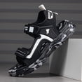 thumbnail image 5 of CAUYDY Boys Sandals Kids Open toe Athletic Sport Sandals Adjustable Strap Summer Outdoor Hiking Beach Water Shoes for Little Big Kid(L101-Black,11.5), 5 of 9