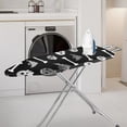 thumbnail image 2 of HELLHERO Skull Ironing Board Pad Covers Non Stick Replaceable 15 x 54 inch Easy Placement Hook and Loop Fasteners Easy Adjustment and Installation, 2 of 6