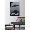 thumbnail image 2 of I Want To Believe Wall Poster with Push Pins, 22.375" x 34", 2 of 6