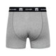 thumbnail image 2 of Duck and Cover - Pantalones Cortos Cuadrados Keach para Hombre - Pack de 3 (Gris, Blanco, Negro), 2 of 5