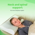 thumbnail image 2 of Sacred Thread Memory Foam Pillow with Cooling Gel, Contour Pillow for Side, Back, & Stomach Sleeper, 2 of 9