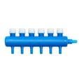 thumbnail image 1 of Milaget Aquarium Air Flow Control Valve Air Flow Control Valve Practical Multi-ports 6 Way, 1 of 9