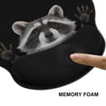thumbnail image 4 of WIRESTER Mouse Pad Wrist Rest Support Cushion, Raccoon Hands Out, 4 of 6
