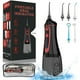 thumbnail image 1 of Vogacara Irrigador de eléctrico de gran capacidad de 300ml, irrigador de con carga USB con bolsa de almacenamiento, accesorios de Cuerpo del baño Negro Vogacara CE014122-02B, 1 of 6