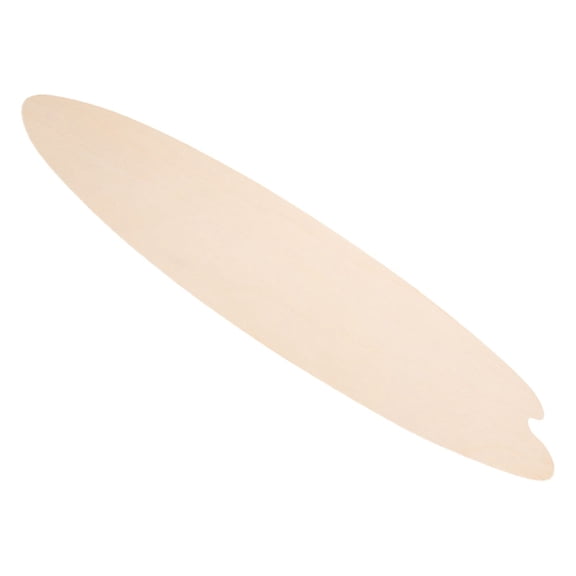 RENACLIPY Beige Wooden Surfboard Wall Plaque for Coastal Home Decor and Craft Decoration