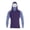 Purple, variant on Men's UPF 50 Hooded Sun Shirt, Lightweight Long Sleeve Fishing Shirt with Hood, Quick-Dry Rash Guard Sun Protective Shirt for Hiking, Beach, and Outdoor Activities Grey L