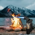 thumbnail image 4 of Peorpel Torch Lighter, Jet Flame, Butane gas, Mini Refillable Windproof Lighters, for Candle, Fireplace, Grill, 4 of 6