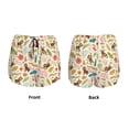 thumbnail image 5 of Lsque Monkeys in the Jungle Printed Women's Running Shorts with Liner Pockets,Elastic Quick Dry Workout Athletic Gym Yoga Shorts,Womens High Waist Shorts-X-Large, 5 of 9