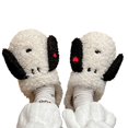 thumbnail image 3 of Vedolay Women Slippers Comfy Plush Anti-Skid Indoor Outdoor Shoes Winter Shoes Red,39, 3 of 5