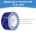 thumbnail image 3 of Uxcell Removable Protective Film Tape, PE Surface Scratch Film Medium Stickiness Tape Blue 2.8 Inch, 3 of 6