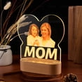 thumbnail image 1 of Lámpara de mesa personalizada con placa Spotify personalizada con foto - Ideas de regalos para mamá - Regalo original del Día de la Madre-A5, 1 of 5