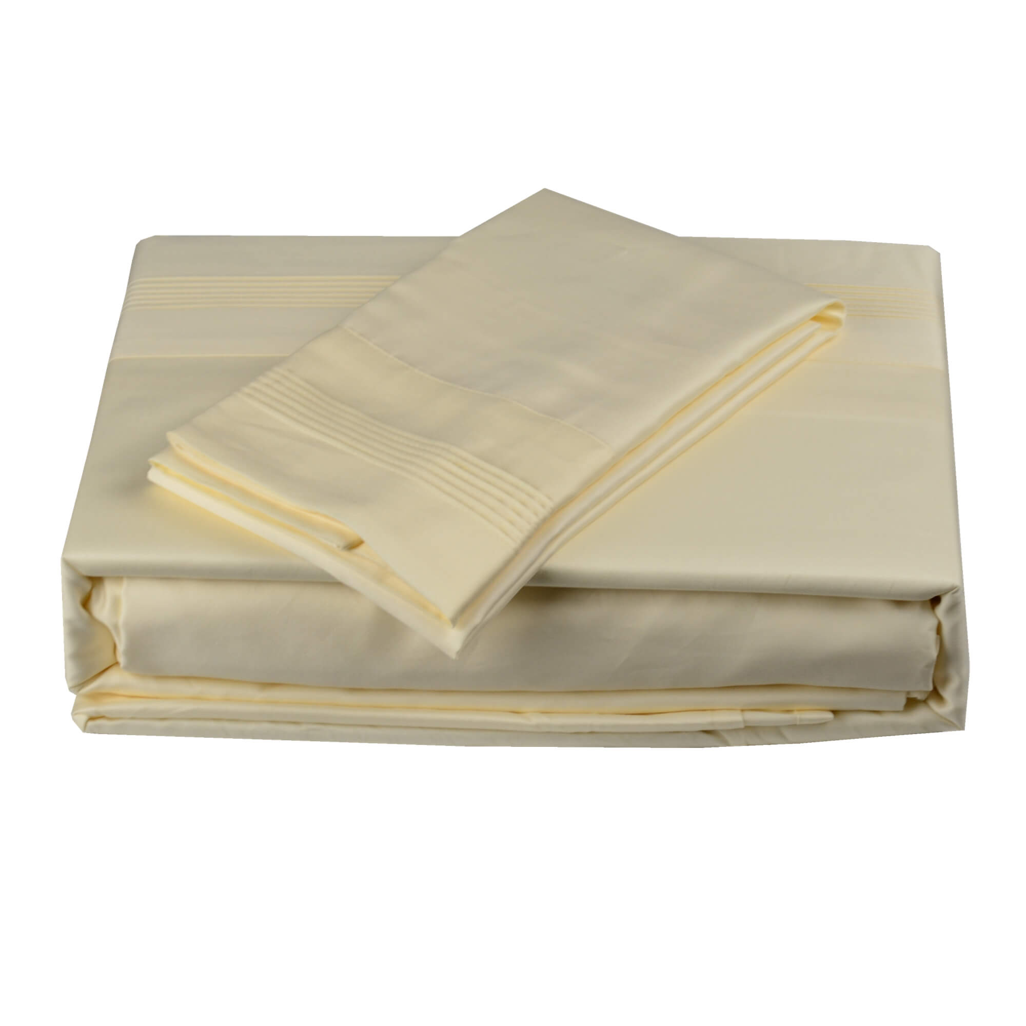 North Home 600 Thread Count 100 Combed Cotton Sheet Set IVORY